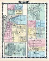 Macomb, Marshall, Warsaw, Canton, Nauvoo, City of Tuscola, Illinois State Atlas 1876